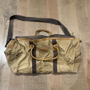 NFWHFY Dufflebag Brown Canvas Weekender For Men And Women